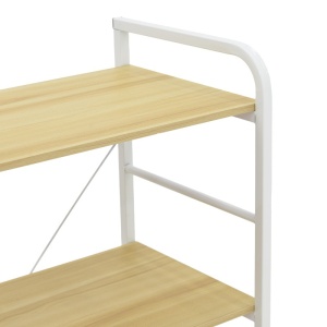 Επιδαπέδιο ράφι Depo, Pako World, MDF, Λευκό, 60x40x120 cm - Img 4