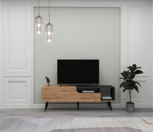 Έπιπλο TV Alba Πράσινο 150x29.6x49.6 cm - Img 4