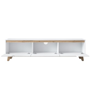 Έπιπλο TV D1 Λευκό 180x35x48.6 cm - Img 10
