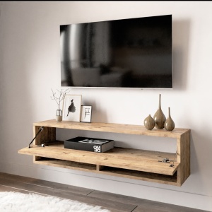 Έπιπλο TV Fr13 Φυσικό 100x29.1x31.6 cm - Img 5