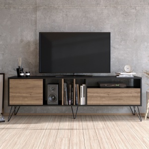 Έπιπλο TV Mistico Καρυδί 180x58.7x35.5 cm - Img 2