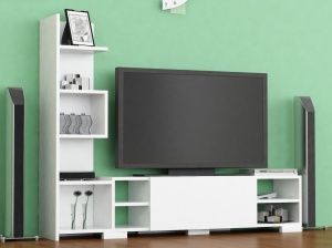 Έπιπλο TV Pera-Λευκό - Img 4
