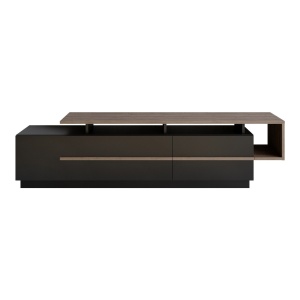 Έπιπλο TV Pia Μαύρο 180x46.4x38.9 cm - Img 4