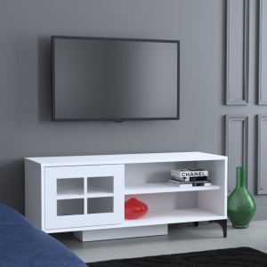 Έπιπλο TV Revival 125Lk-Λευκό - Img 2