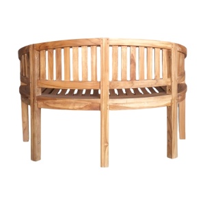 Καναπές 2 θέσεων Coren Pako World Natural 130x61x87 cm - Img 2