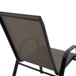 Καρέκλα κήπου chair Μαύρο - Γκρι - Img 6