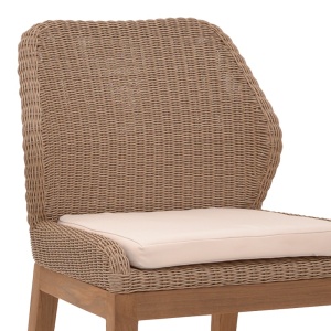 Καρέκλα κήπου Swinton Boho Pako World Natural 53x63x86 cm - Img 5
