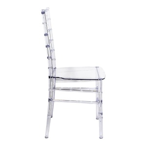 Καρέκλα κήπου Tiffany transparent PC 38.5x46x88 cm - Img 3