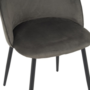 Καρέκλα Perch Ανθρακί 50x43x82 cm - Img 6