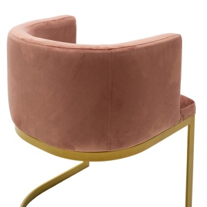 Καρέκλα Viv Dry Rose - Gold - Img 5
