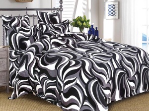 Κλινοσκεπάσματα με Λάστιχο 180x200 Black Illusion (Cocolino)