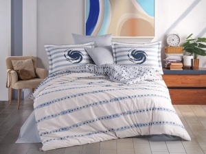 Κλινοσκεπάσματα Squall Sea (Βαμβάκι 100% Poplin)