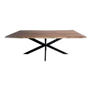 Κονσόλα Miles Boho, Pako World, μασίφ ξύλο ακακίας, πάχος 3.7 cm, Φυσικό, 180x90x76 cm - Img 3