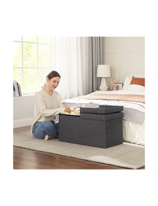 Κουτί Αποθήκευσης, Songmics, 80L, 300 Kg, LSF46GYZ, 76 x 38 x 38 cm - Img 7