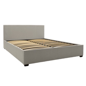 Κρεβάτι διπλό με αποθηκευτικό χώρο 160x200 cm Norse 9901 Γκρι - Img 4
