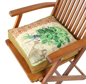 Μαξιλάρι καρέκλας YM1158 Πολύχρωμο 42x42 cm