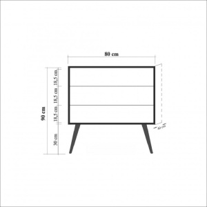 Ντουλάπα Dressing Trio-726 Sonoma Oak - Img 6