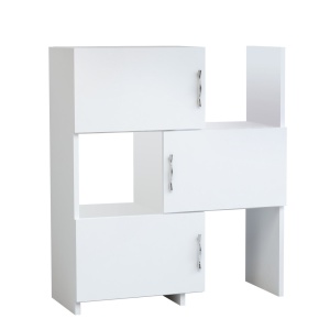 Ντουλάπα multifuncțional Anna Λευκό 65x89.8x31.5 cm - Img 6