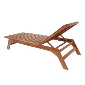 Ξαπλώστρα κήπου Melop Boho Pako World Φυσικό 200x70x35 cm - Img 2
