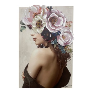 Πίνακας καμβά Bezira 60x3x90 cm