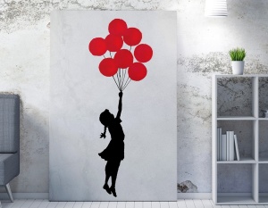 Πίνακας καμβά WY63 Πολύχρωμο 70x100 cm