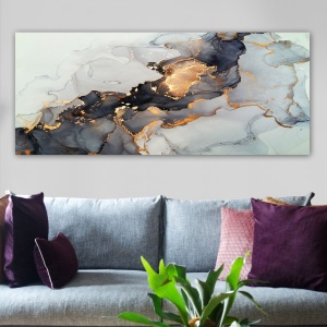 Πίνακας καμβά YTY1471082564 Πολύχρωμο 50x120 cm