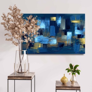 Πίνακας 4570NISC Μπλε 45x70 cm