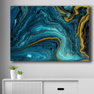Πίνακας 70100NISC Μπλε 70x100 cm