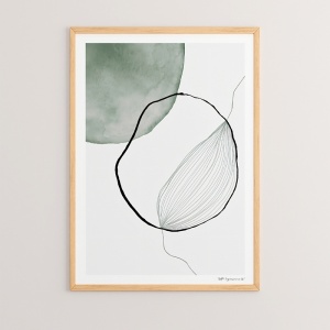 Πίνακας Bereto Πολύχρωμο 33x1.5x48 cm