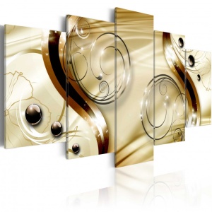 Πίνακας - Gold nymph 100x50 cm