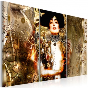Πίνακας - Judith (3 Parts) Green 120x80 cm - Img 1