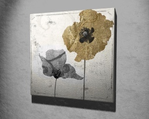 Πίνακας KC142 Πολύχρωμος 45x45x3 cm