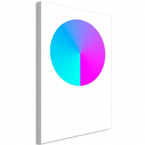 Πίνακας - Neon Gradient (1 Part) Vertical 40x60 cm