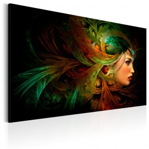Πίνακας - Queen of the Forest 90x60 cm