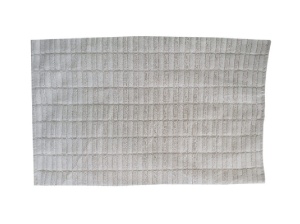 Πατάκι Μπάνιου Hero Εκρού, 60x100 cm (100% Βαμβάκι)