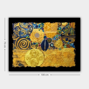 Πίνακας καμβά 222201946 Πολύχρωμο 70x100 cm - Img 3