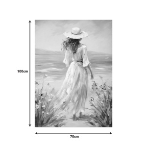 Πίνακας καμβά Avra Inart, Pako World, 60x3x90 cm - Img 2