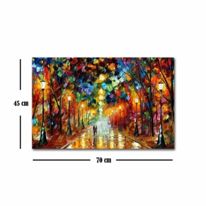 Πίνακας καμβά FAMOUSART-073 Πολύχρωμο 45x70 cm - Img 5