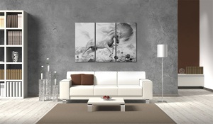 Πίνακας - A unicorn on the edge of the world 60x40 cm - Img 2