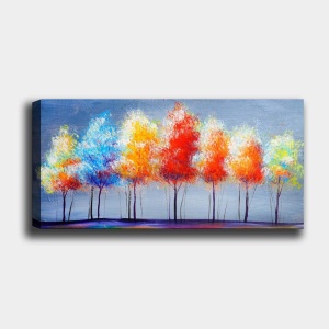 Πίνακας Mithra Oasis Πολύχρωμος 50x120 cm - Img 2