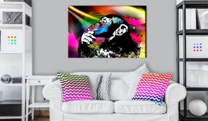 Πίνακας - Monkey Disco 120x80 cm - Img 2