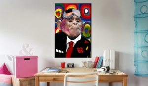 Πίνακας - Mr. Monkey 80x120 cm - Img 2