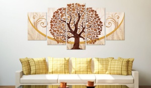 Πίνακας - The Golden Tree of Love 200x100 cm - Img 2