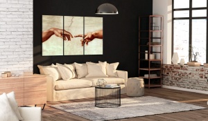 Πίνακας - Touch of God 120x80 cm - Img 2