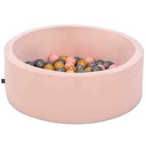 Πισίνα με μπαλάκια Bubble Pops v10 Ροζ 85x85x30 cm