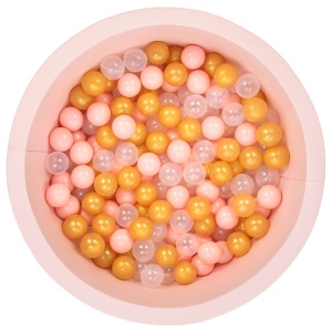 Πισίνα με μπαλάκια Bubble Pops v11 Ροζ 85x85x30 cm - Img 2