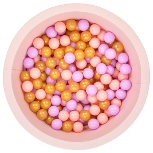 Πισίνα με μπαλάκια Bubble Pops v5 Ροζ 85x85x30 cm - Img 2