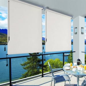 Πλευρική τέντα Songmics Μπεζ 180x250 cm - Img 3