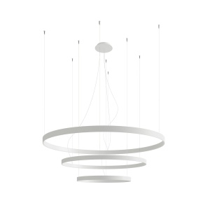 Πολυέλαιος LED Rio, Λευκός, 4000K, 110x110x150 cm