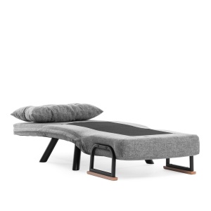 Πολυθρόνα Κρεβάτι Sando Ανοιχτό Γκρι 175x60x60 cm - Img 12